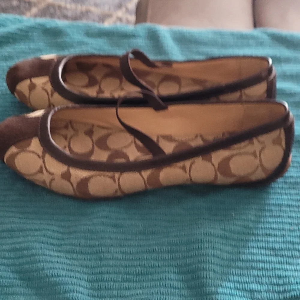 COACH 7M ballet flats - Picture 1 of 6